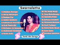 Swarnalatha Tamil Hit Songs Ilaiyaraaja Deva SA Rajkumar Sirpy Swarnalatha Songs 90 S Tamil Songs