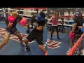 Curmel Moton gets KICKED OUT of Sparring for PUNISHING his opponent • Floyd Mayweather Prodigy