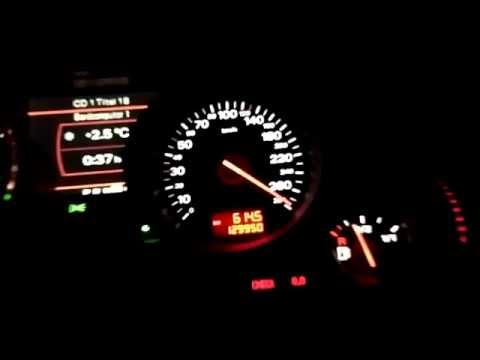 Audi A8 W12 6.0L Beschleunigung 120 - 280 km/h Vmax Top Speed