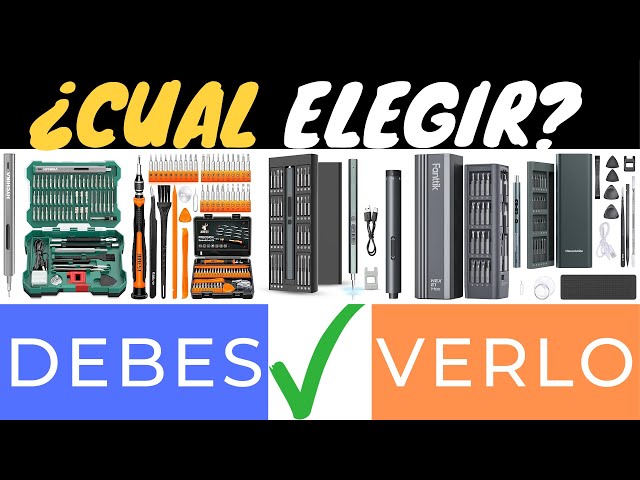 Vídeo relacionado con JOREST 117 en 1 set de Destornilladores de Precisión Magnéticos Profesionales, Kit de Reparación Portátil con Torx T5 T6 T8 T9, para Macbook, PC,Switch, PS4, PS5, Gafas, Relojes, Laptop, Xbox