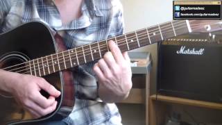 Staind - Outside - Guitar Tutorial (SHORT AND SIMPLE!)