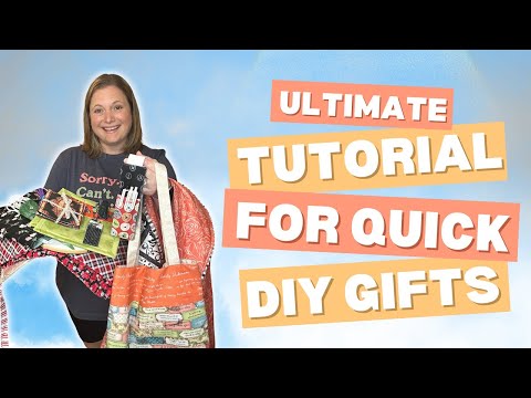 Sew FIFTEEN Last Minute Gifts in NO TIME!