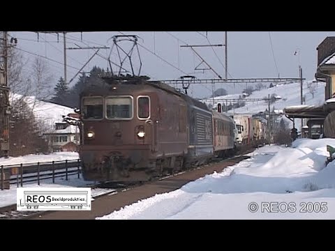 2005-02 [SDw] BLS North Ramp Winter part 2, AMAZING BLS in Mülenen Reichenbach Frutigen 074-2
