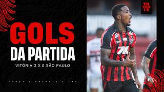 GOLS DA PARTIDA | VITÓRIA 2 X 0 SÃO PAULO | BRASILEIRÃO SÉRIE A 2026 | 11ª RODADA