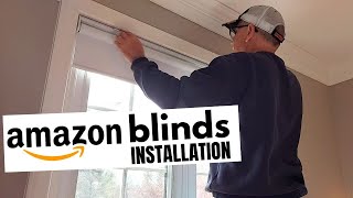 Amazon Window Blind Installation | I Doesn't Get Easier Than This!