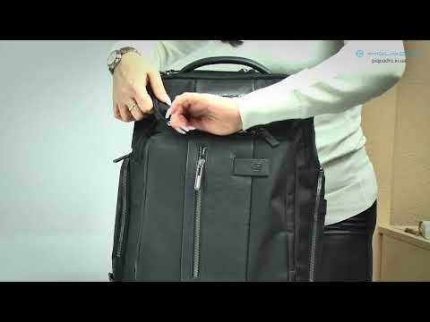 Обзор рюкзака для ноутбука Piquadro BRIEF2 Bagmotic CA5477BR2BM