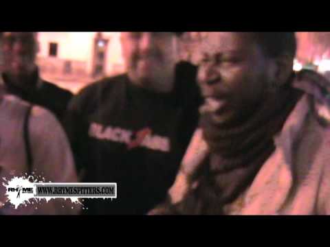 Rhyme Spitters Sidewalk Battle - Flecks vs Stylus Reed