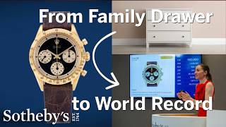 From Family Drawer to World Record: A Rare Rolex Story | Sotheby's