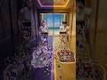This Double Floor Looks Insane 💜💛👑#epoxy #epoxyfloor #shortsfeed #shorts #trending #shortsvideo