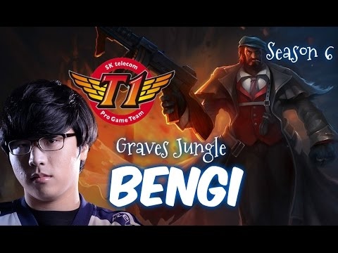 SKT T1 Bengi GRAVES Jungle vs Kindred - Patch 6.3 KR | League of Legends
