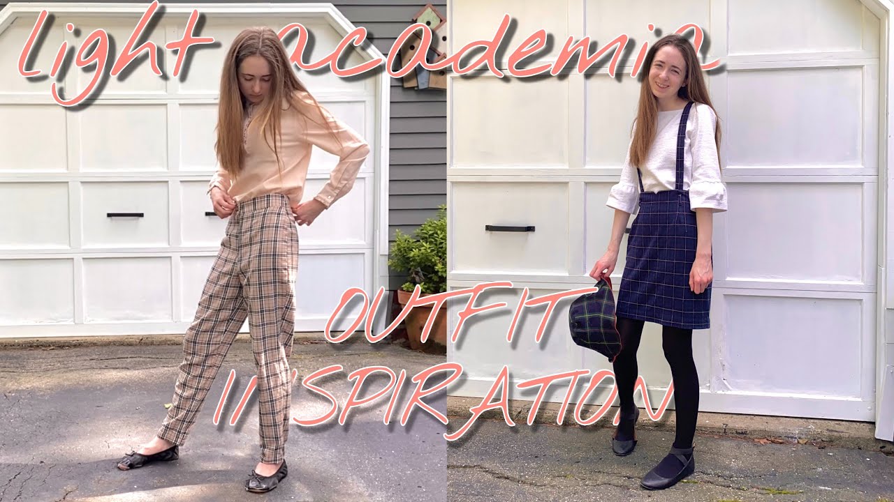 light academia outfits | preppy & vintage