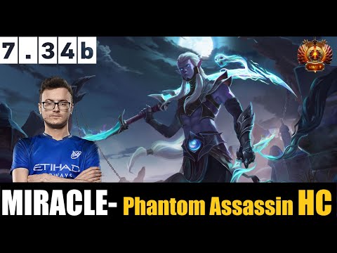 MIRACLE- Phantom Assassin   CARRY 7.34b - DOTA 2 HIGHEST MMR MATCH #dota2 #dota2gameplay