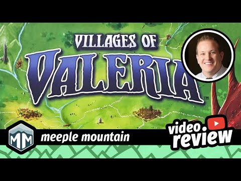 Meeple Mountain - Villages of Valeria - Overview & Review