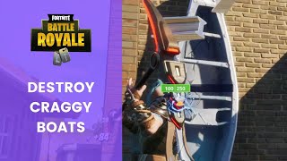#FortniteSeason4: Destroy Boats At Craggy Cliffs