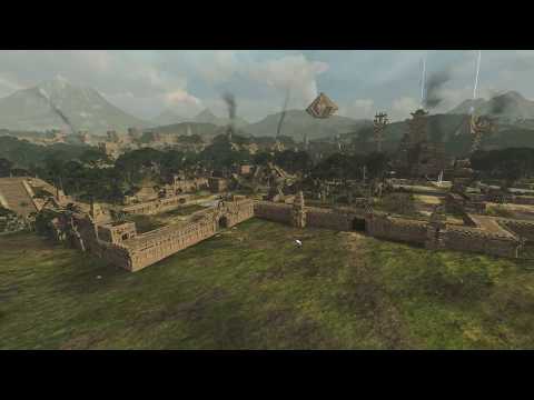 Total War: Warhammer 2 - The Siege of Itza (Campaign Battle - Lizardmen - Mazdamundi)