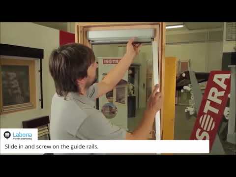 Assembly manual - Exterior roller blinds for skylights