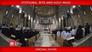 Pope Francis - Penitential Procession and Holy Mass 2019-03-06