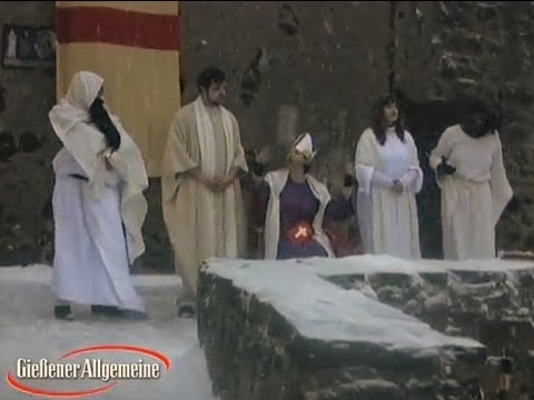 Benediktbeurer Weihnachtsspiel in Grünberg