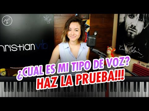 CUAL ES MI TIPO DE VOZ? | Haz la prueba en UN MINUTO | Rango Vocal | Clases de Canto
