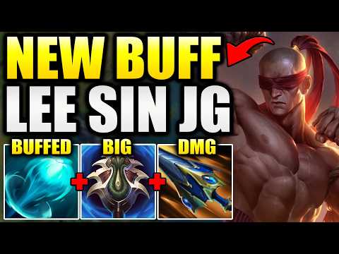 RIOT JUST GAVE LEE SIN JUNGLE A NEW BUFF THIS PATCH!