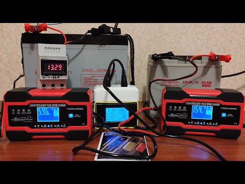 ⚡🔌🔋INTELLIGENT PULSE REPAIR CHARGER Model RJ-C121001A 7-STAGE AUTOMATIC SMART CHARGING.🔋🔌⚡