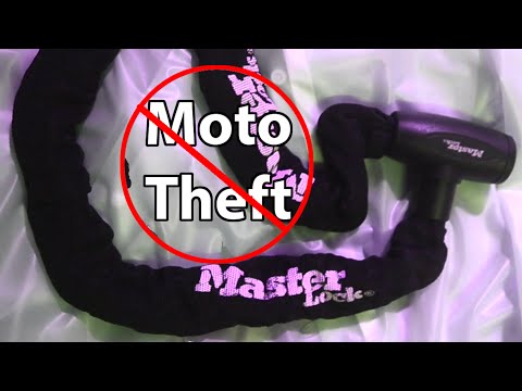 Indian Motorcycle theft problem, Solved: Master Lock 8291 DPS Review | RWR