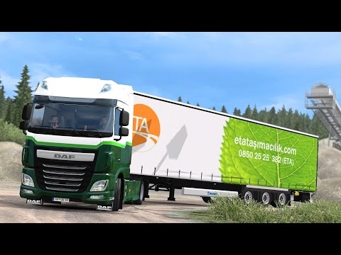 ETS 2 1.25 DAF XF106.440  Växjö - Kalmar
