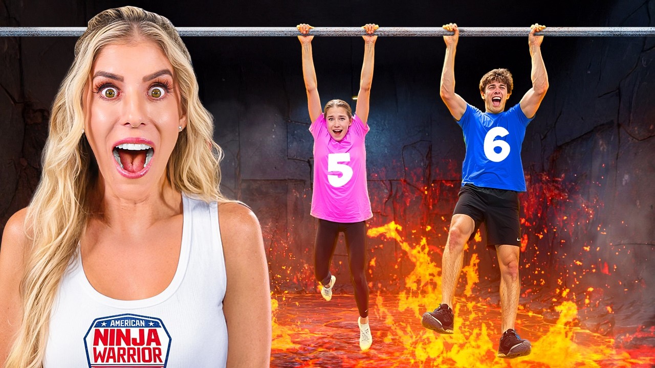 Ages 1-18 Girls vs Boys NINJA WARRIOR Tournament