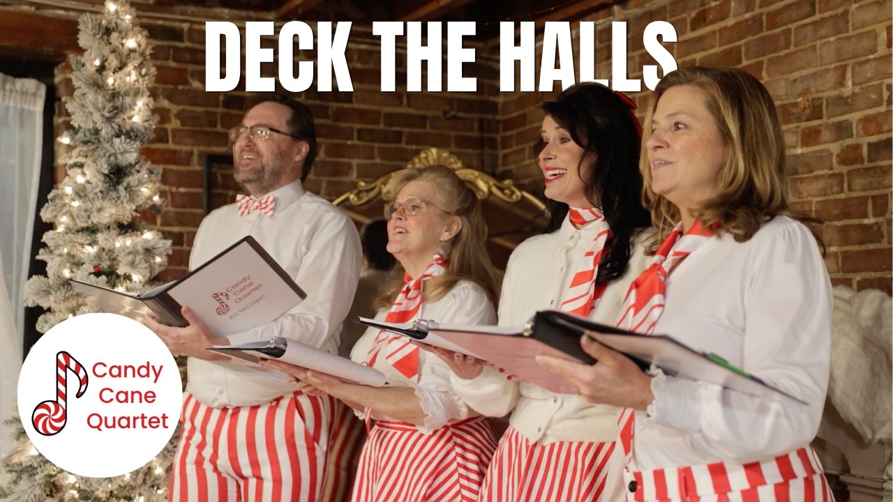 Promotional video thumbnail 3 for Candy Cane Quartet