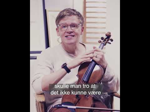 Milla Viljamaa og kunstnerisk leder Pekka Kuusisto