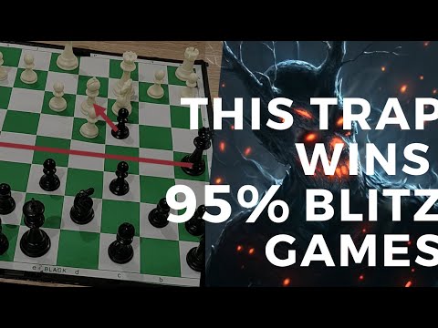 Chess Trick: Trap to win 95% of Online/Blitz games | Cambridge Springs Trap | Killer Chess Trick