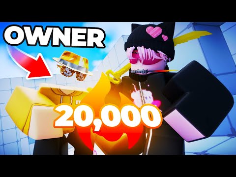 I 1v1'd The Owner Of ROBLOX RIVALS To Reach My 20,000 Winstreak...