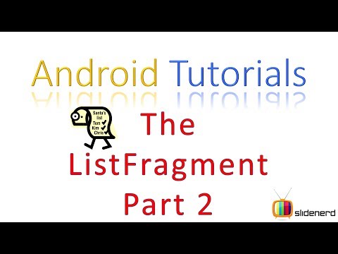 131 Android ListFragment Part 2 |