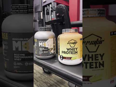 Avtar whey protein vs Biozyme whey protein #shorts #wheyprotein