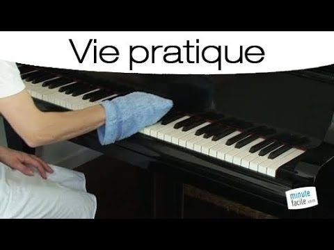 comment nettoyer les touches de piano en ivoire