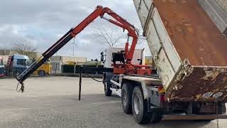 Scania P380 / 6X4 / 2X BIG AXLE / FULL-STEEL / DRUM BRAKES / TEREX TLC dump truck | Image 4 - Autoline