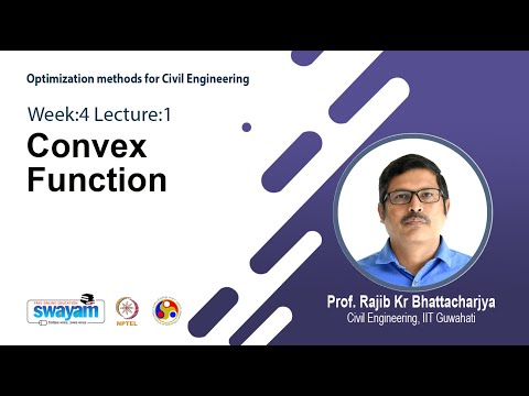 Optimization methods for Civil engineering Intro Video