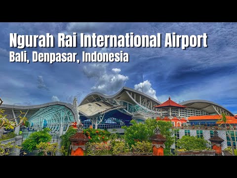 Passeio a pé: Aeroporto Internacional Ngurah Rai, Denpasar Bali Indonésia || por: Stanlig Films