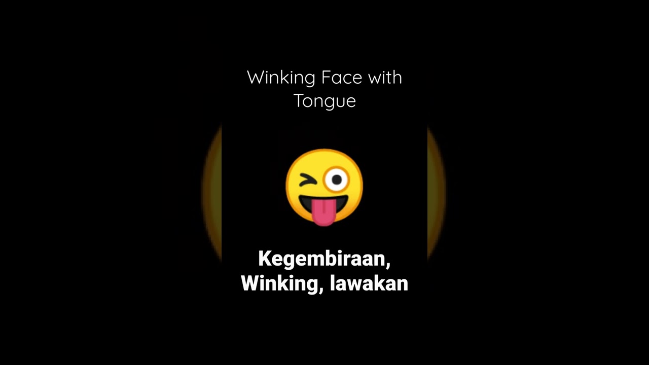 Winking Face with Tongue #emoji