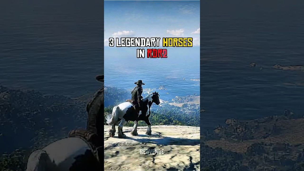 Discover 3 LEGENDARY horses in Red Dead Redemption 2