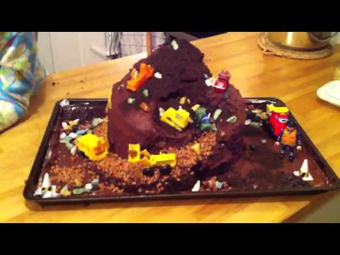 Alfie's Digger Cake