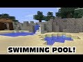 Oh Shiitake Mushrooms Future Swimming Pool Tour In Minecraft