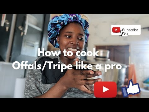 How to cook Offals/Tripe like a PRO from scratch!|Zambian YouTuber