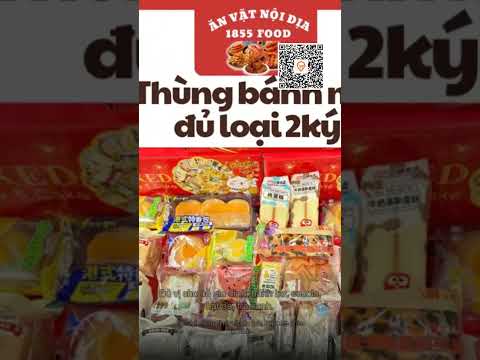 Thùng Bánh Mix Đài Loan 2Kg - 27-35 Bánh Đủ Vị, Giá Cực Mềm 163.000Đ