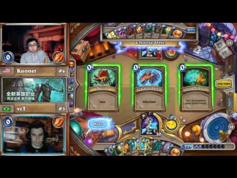 2017炉石传说 世界锦标赛春季赛 北美赛区 Kuonet VS vcT