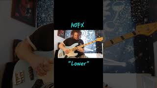 NOFX - "Lower" Bass Cover. #shorts