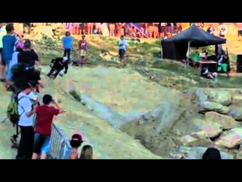 Tomas Genon Crankworx 2015 Triple Crown of slopestyle -Les 2 Alpes France