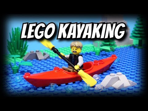 Lego Kayaking