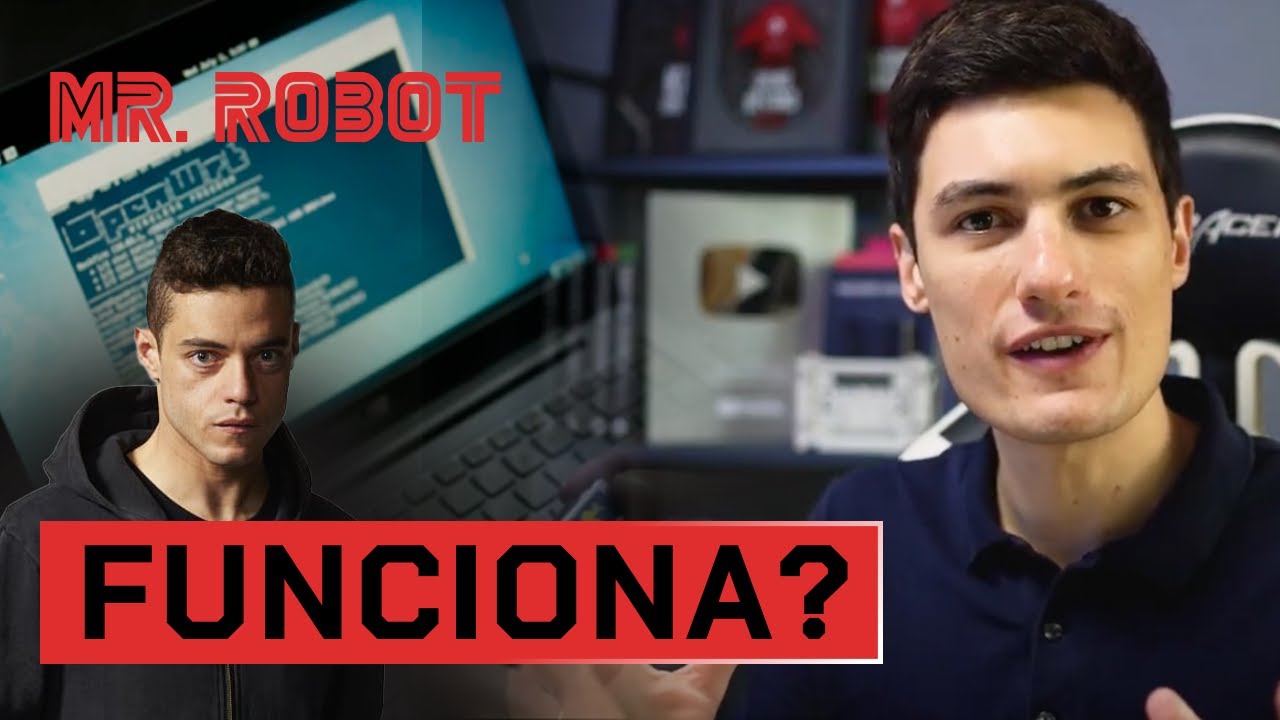 Usei 5 Ferramentas HACKERS do Mr Robot!