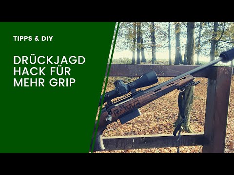 Mein kleiner Drückjagd-Hack für mehr Grip